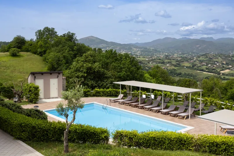 Villa Paradiso Verde with panoramic pool